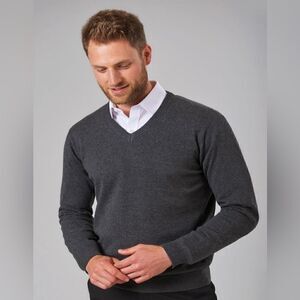 Brook taverner light gray sweater